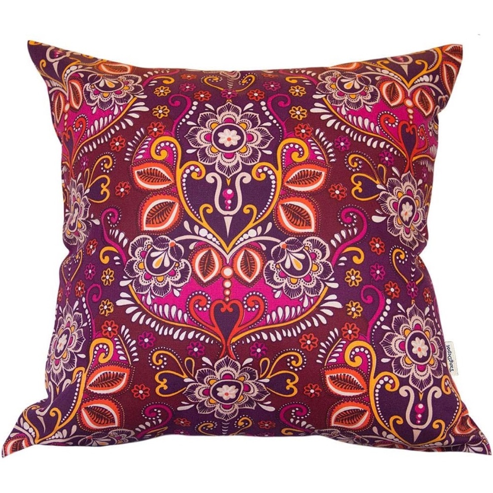 TangDepot 100% Cotton Pillow Cover - (20"x20") - NO insert
